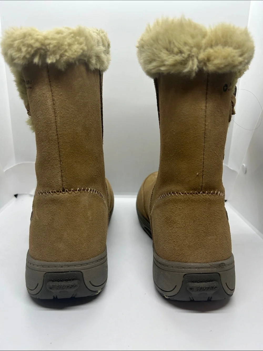 Hi-Tec V-Lite Snowflake Chukka Thinsulate Insulation Faux Fur Top Womens Size 9